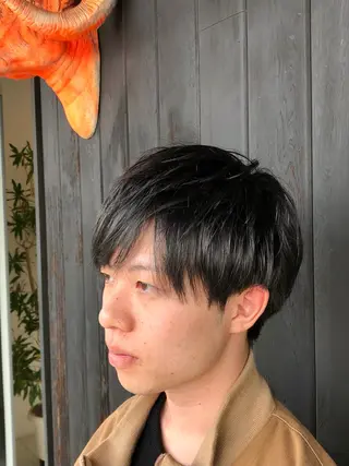 ショート メンズ 楠田 凌のヘアスタイル