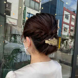 ヘアアレンジ いまじゅく あおいのヘアスタイル