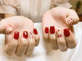 ネイル Ui_Amor (パラジェル)のネイルデザイン