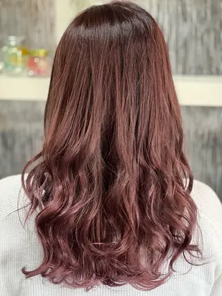 セミロング カラー familiar BOND所属・佐々木陸斗 ショート&メンズのヘアスタイル