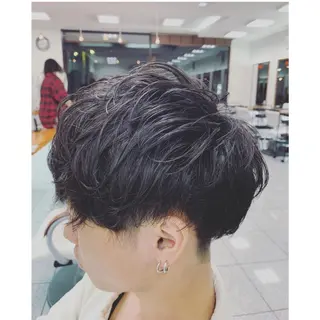 ショート ボブ/ぱつっとボブ/ 谷口 海星のヘアスタイル