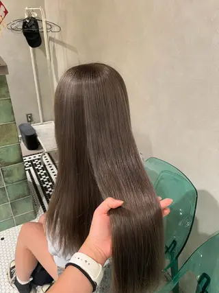 カラー ナガノ ナミエのヘアスタイル