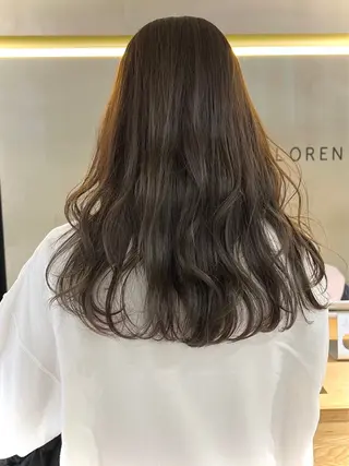 セミロング レイヤーカット/暖色 カラー/mao🎀のヘアスタイル