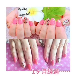 ネイル 🌙都岡 ムーンネイルのネイルデザイン