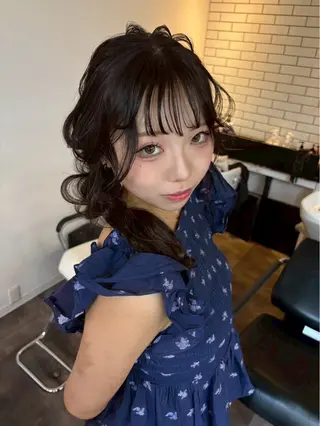 ロング GATE.所属・ちあり ／梅田🎀のヘアスタイル