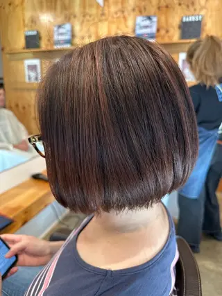 ショート ヘアセット/艶カラー 💐nao.のヘアスタイル