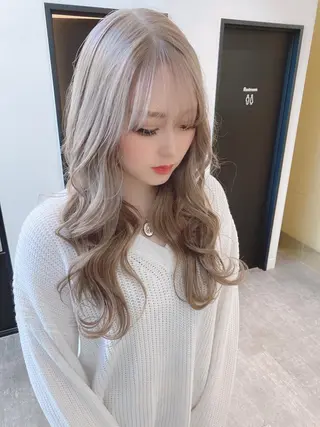 ロング カラー 【Diar】オーナー アキヨシケンタのヘアスタイル