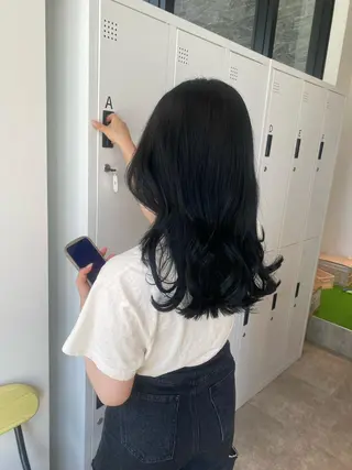 セミロング カラー オスズ 🎀´-のヘアスタイル