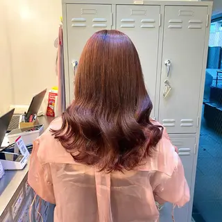 セミロング カラー ヘアアレンジ 🌷愛されヘア🌷 伊藤　万裕のヘアスタイル