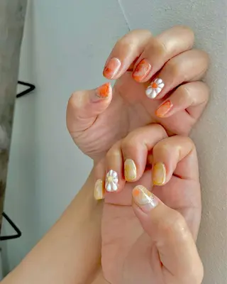 ネイル 甲府市徳行 🧸prunelleのネイルデザイン