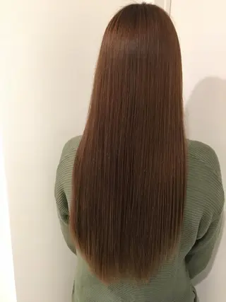 ロング カラー 🌈評価No.1🌈 艶髪カラー❌エクステのヘアスタイル