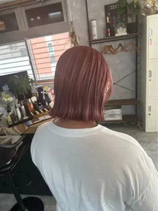 ショート カラー C'LD Hair Produce【シールドヘアープロデュース】所属・シールドヘアー/那覇 /縮毛矯正/ブリーチのヘアスタイル