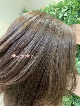 セミロング カラー Dears 香芝店所属・関 優希のヘアスタイル