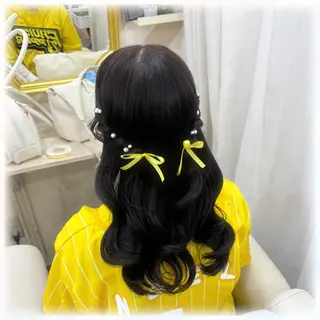 ヘアアレンジ 秋葉原コットン所属・ヘアセット 🤍AIRA🤍のヘアスタイル