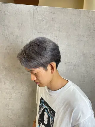 ショート カラー メンズ Ace栄所属・メンズ専門/ メンズパーマ/ゆうとのヘアスタイル