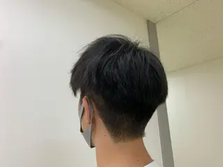 ショート メンズ 遊佐 瑞紀のヘアスタイル