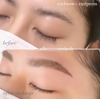 マツエク・マツパ アイブロウ frill eye beauty by ELLE所属・ふわ眉✴︎うぶ眉 🌸maiの眉毛・アイブロウイメージ
