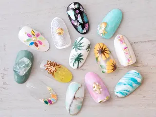 ネイル Soeur ネイリストのネイルデザイン