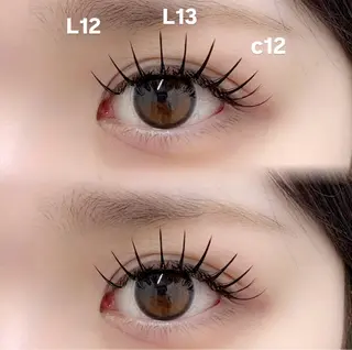 マツエク・マツパ 🎀銀座パリジェンヌ マツエクmomo🎀のマツエク・マツパデザイン