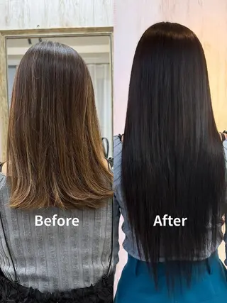 カラー ロング &.TIGRE smartsaronのヘアスタイル