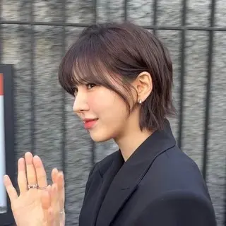 ショート CHAINON所属・🤎HAZUKI🤎 ハイトーン✨のヘアスタイル