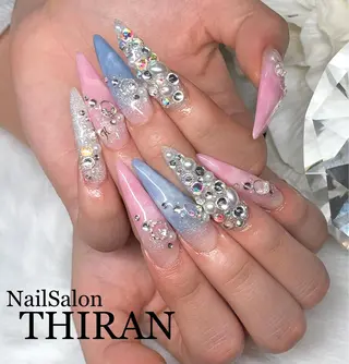 ロング ネイル Nail salon THIRANのネイルデザイン