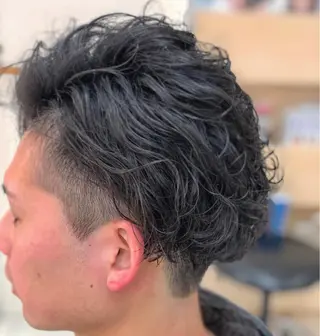 パーマ メンズ メンズパーマ特化 👑店長👑間宮👑のヘアスタイル