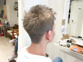 ショート メンズ メンズ指名多数!! SiLO 田島のヘアスタイル