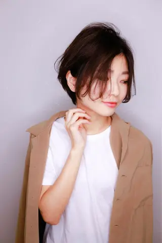 ショート カラー ツイスパ特化 メンズサロンのヘアスタイル