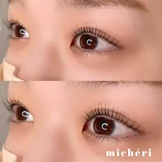 マツエク・マツパ michéri ミシェリのマツエク・マツパデザイン