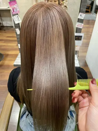 ロング 髪質改善/暖色カラー 海野黎茉のヘアスタイル