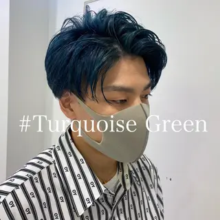 ショート カラー メンズ 【渋谷メンズ特化】 🔥BLUCK🔥のヘアスタイル