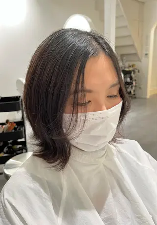 ミディアム MOE🐈‍⬛🎀 エクステ/ワンホンのヘアスタイル