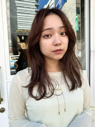 セミロング ROMEO京橋 MINAMIのヘアスタイル