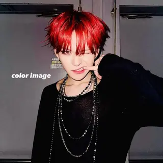 カラー メンズ MILI HAIR所属・【韓国ヘア🇰🇷】 마미(MAMI)♀️のヘアスタイル