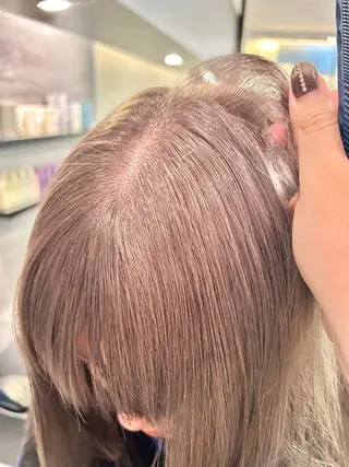 カラー 🎀ヘアセット透明感 /REINA🎀のヘアスタイル