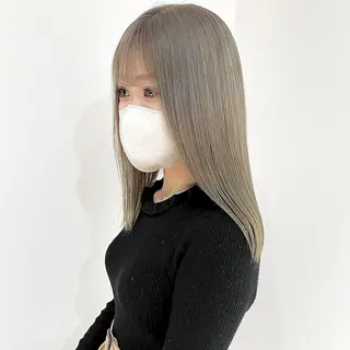 セミロング 梅田/韓国ヘア/ エクステ🤖ヒナのヘアスタイル