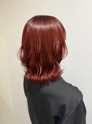 ミディアム カラー ヘアアレンジ merc.☘️平岩 那月のヘアスタイル