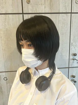 ミディアム 💙ルル💙 ハイトーン/レイヤーのヘアスタイル