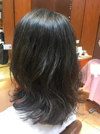 ミディアム パーマ ✨🌿大人可愛い愛さ れhair🌿✨松本のヘアスタイル