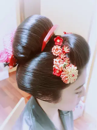 ヘアアレンジ 柴田泰秀sotti. 髪質改善/ブリーチのヘアスタイル