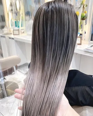 ロング 髪質改善/縮毛矯正 /カラー/篠塚菜々子のヘアスタイル