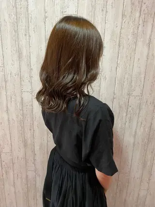 セミロング Oasis GaRDEN　中山店所属・韓国レイヤーカット/ メンズカットmaruのヘアスタイル