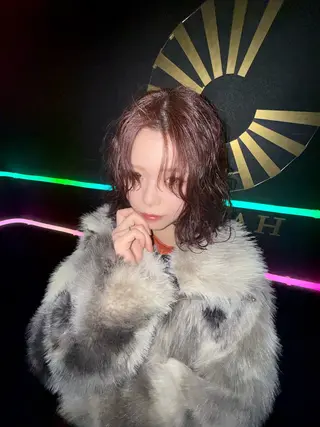 ミディアム パーマ 東北No.1完全個室 💐梶谷社長のヘアスタイル