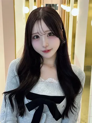 ロング カラー リルミーミュエナ💎 大須/矢場町/上前津のヘアスタイル