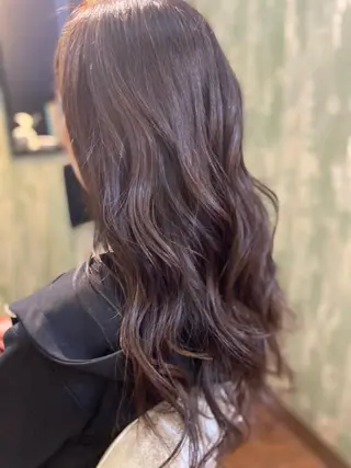 ロング パーマ スローエイジング/ ダメージレス鈴木慎一のヘアスタイル