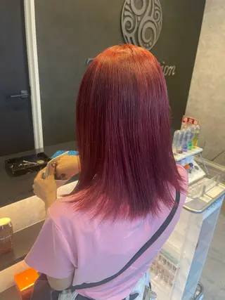 ミディアム ハイトーン ／ レイヤー/吉田陸斗のヘアスタイル