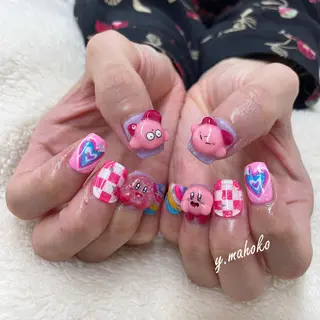 ネイル She nail studio 原宿所属・パラジェル有/ スカルプ/mahoのネイルデザイン