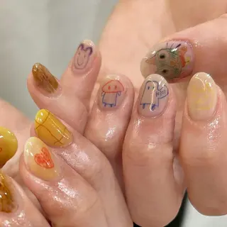ネイル パラジェル認定サロン N°nail 立川のネイルデザイン