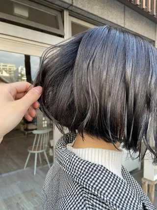 ミディアム カラー ヘアアレンジ 🫧ヒシダアキ /taboo🫧のヘアスタイル